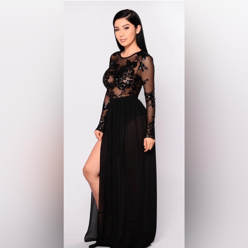Fashion Nova Venue Sequin Maxi dress *out of stock on website! - Picture 4 of 6